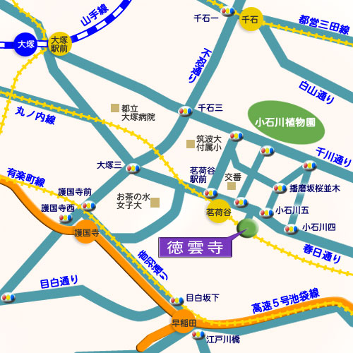 徳雲寺 霊園地図 霊園・墓石の須藤石材