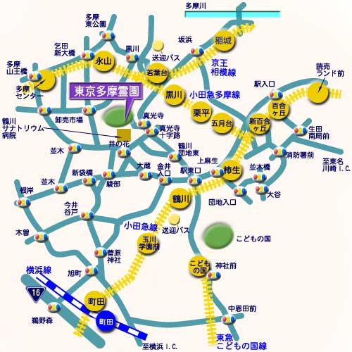 東京多摩霊園 霊園地図 霊園・墓石の須藤石材