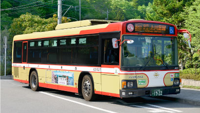 西東京バス 秋03＜川口小学校経由＞
「上川霊園行き」にて終点下車